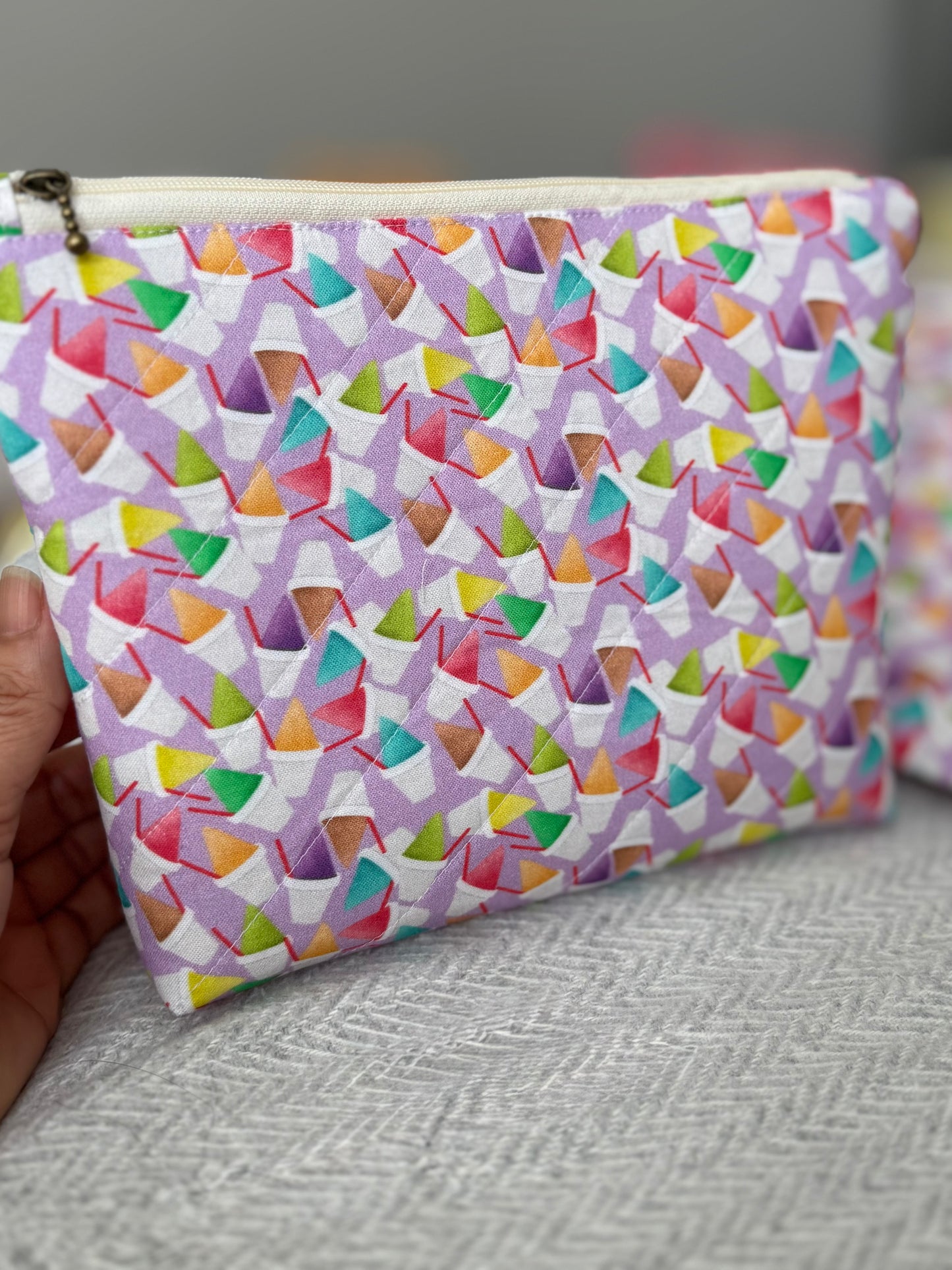 Piragua Print Cosmetic Bag – Medium Size