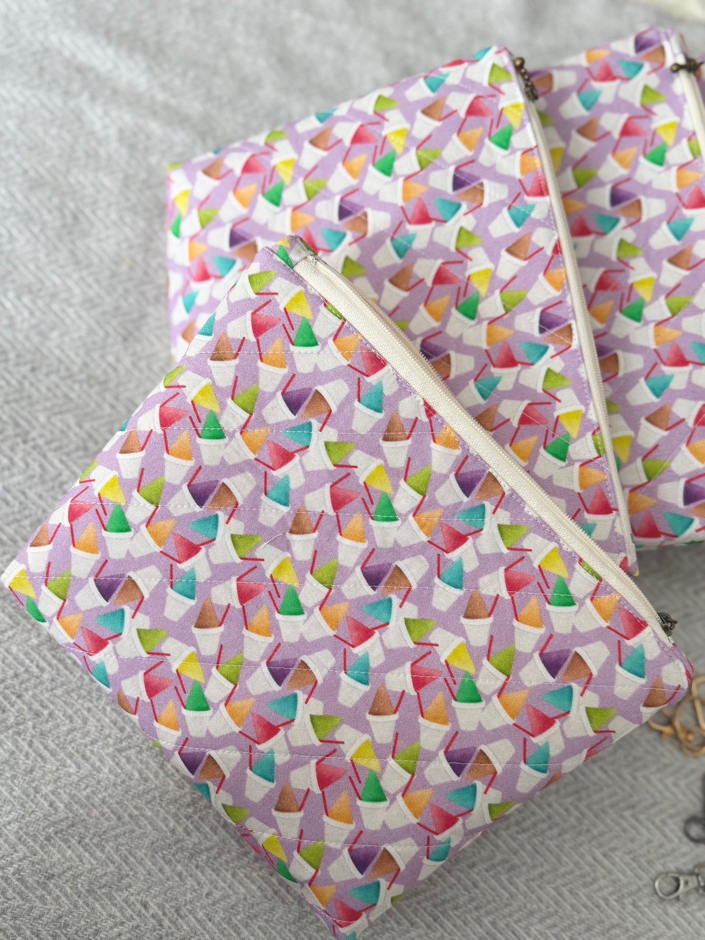 Piragua Print Cosmetic Bag – Medium Size